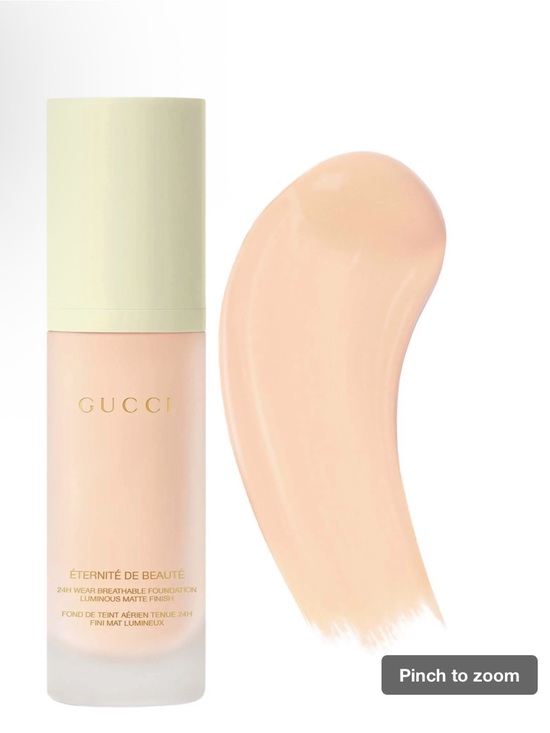 Gucci Other - Gucci Foundation Bottle in Pale Peach